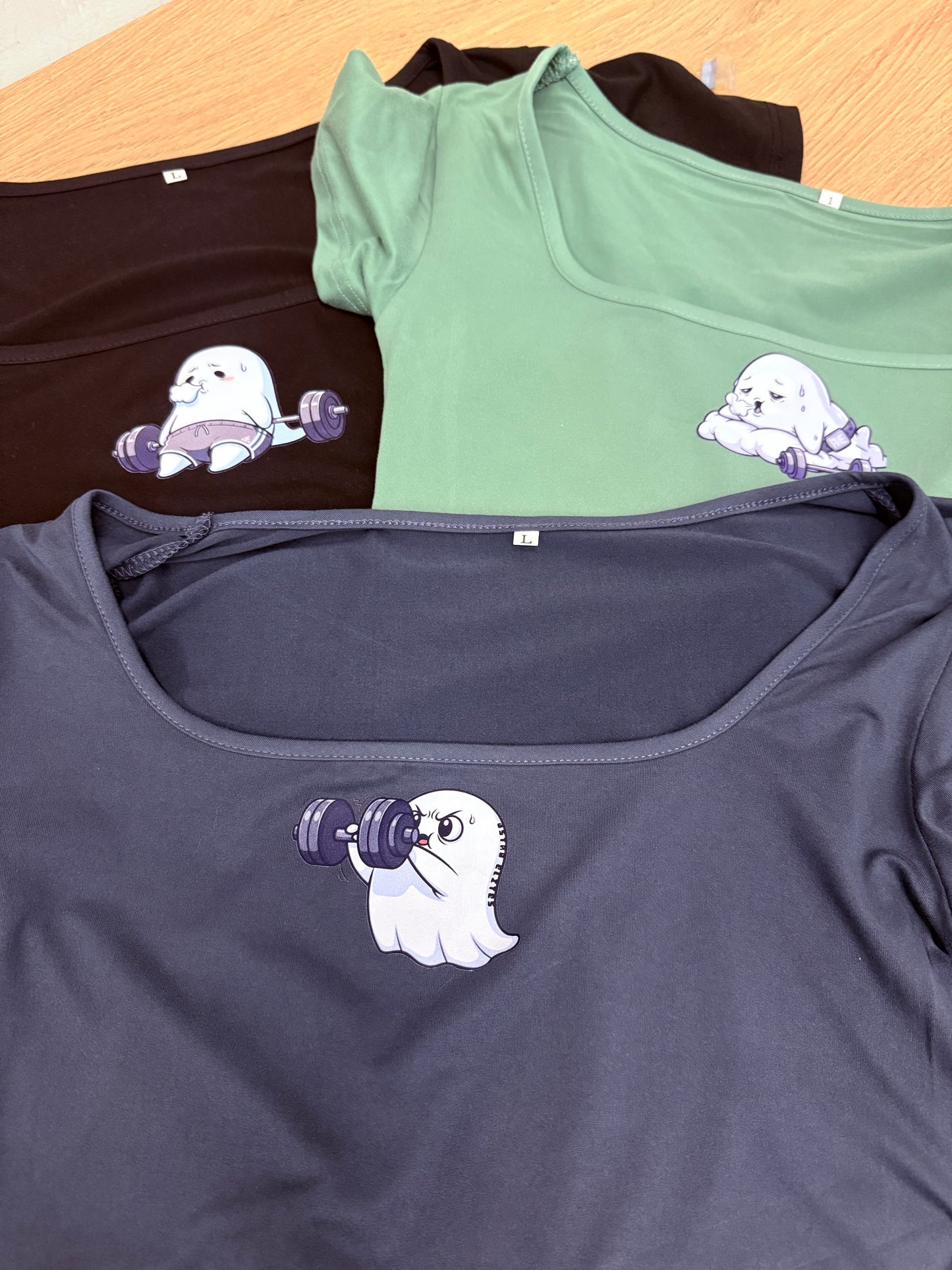 Ghostly Crop Top