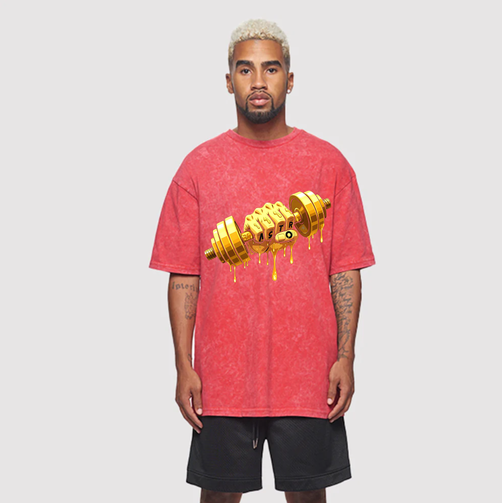 The Alpha Graphic Tee - Red