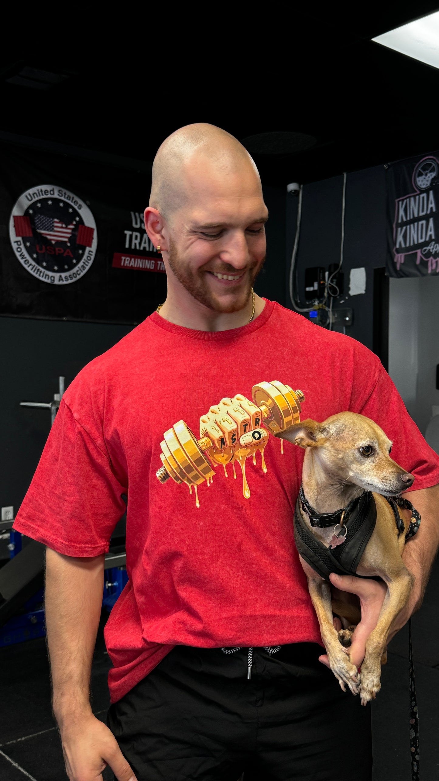 The Alpha Graphic Tee - Red