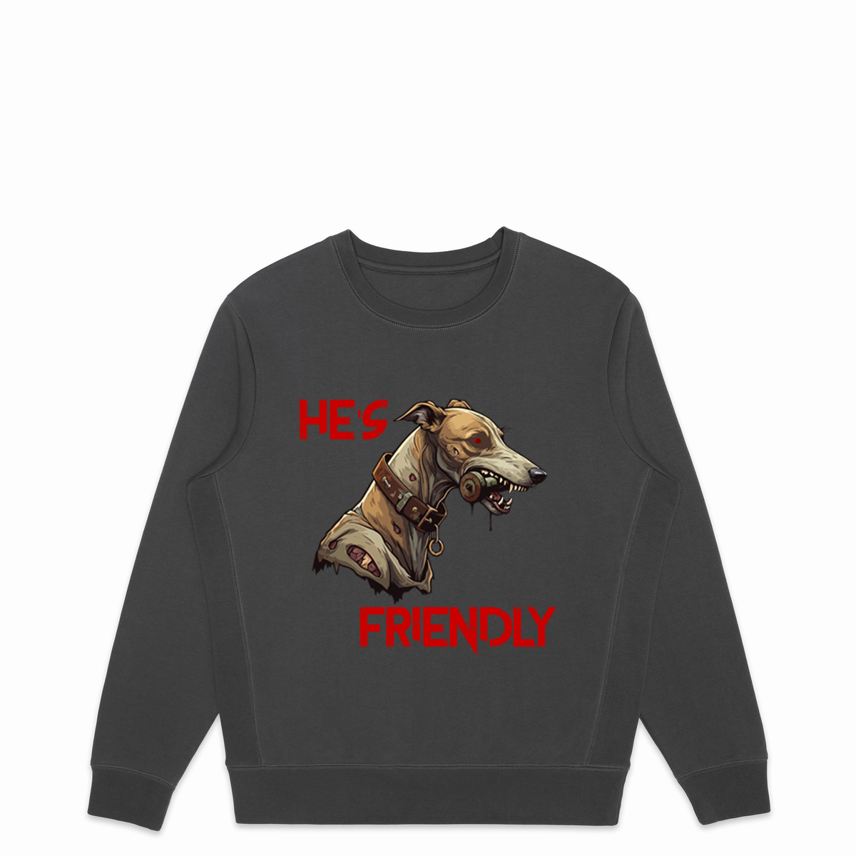 He's Friendly Crew Neck