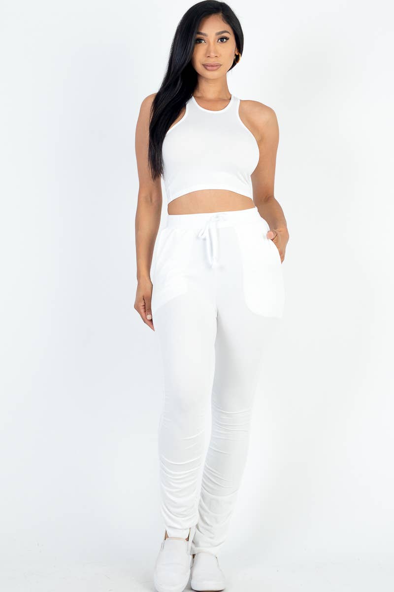 The Flow Ruched Bodybduilding Set