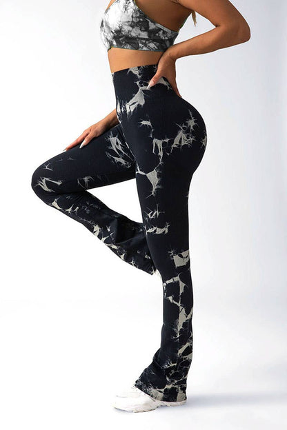 Premium Seamless Tie-Dye Yoga Leggings