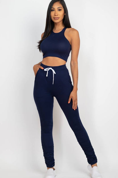 The Flow Ruched Bodybduilding Set