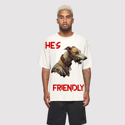 PRE-ORDER OVERSIZE Halloween - Zombie Hound Limited Edition Graphic Tee