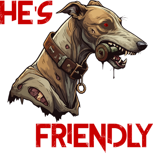 He's Friendly Crew Neck