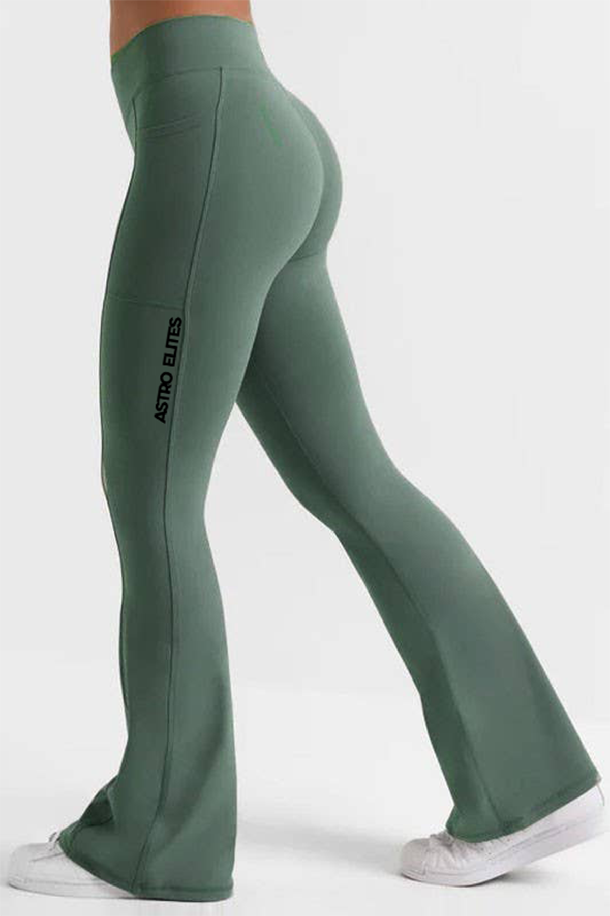 Core Bell-Bottom Pocket Leggings - Soft Touch