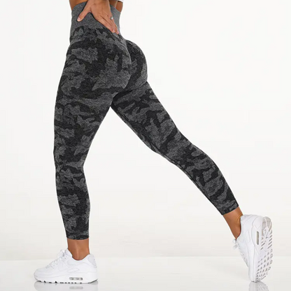 Hyper Camo Elite Seamless High-Waist Booty-Contour Leggings