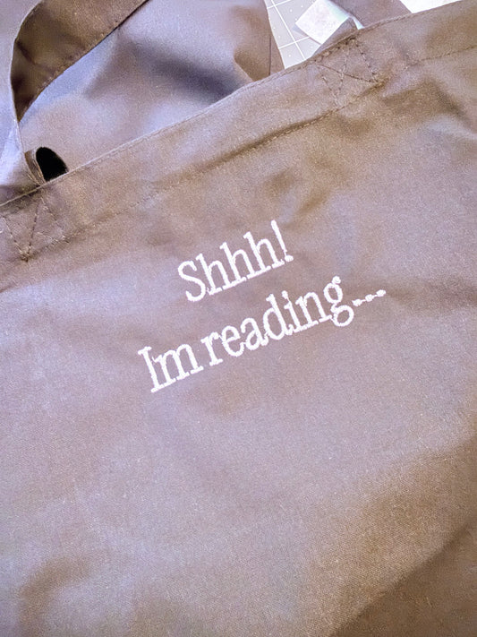 Shhh! I'm reading...