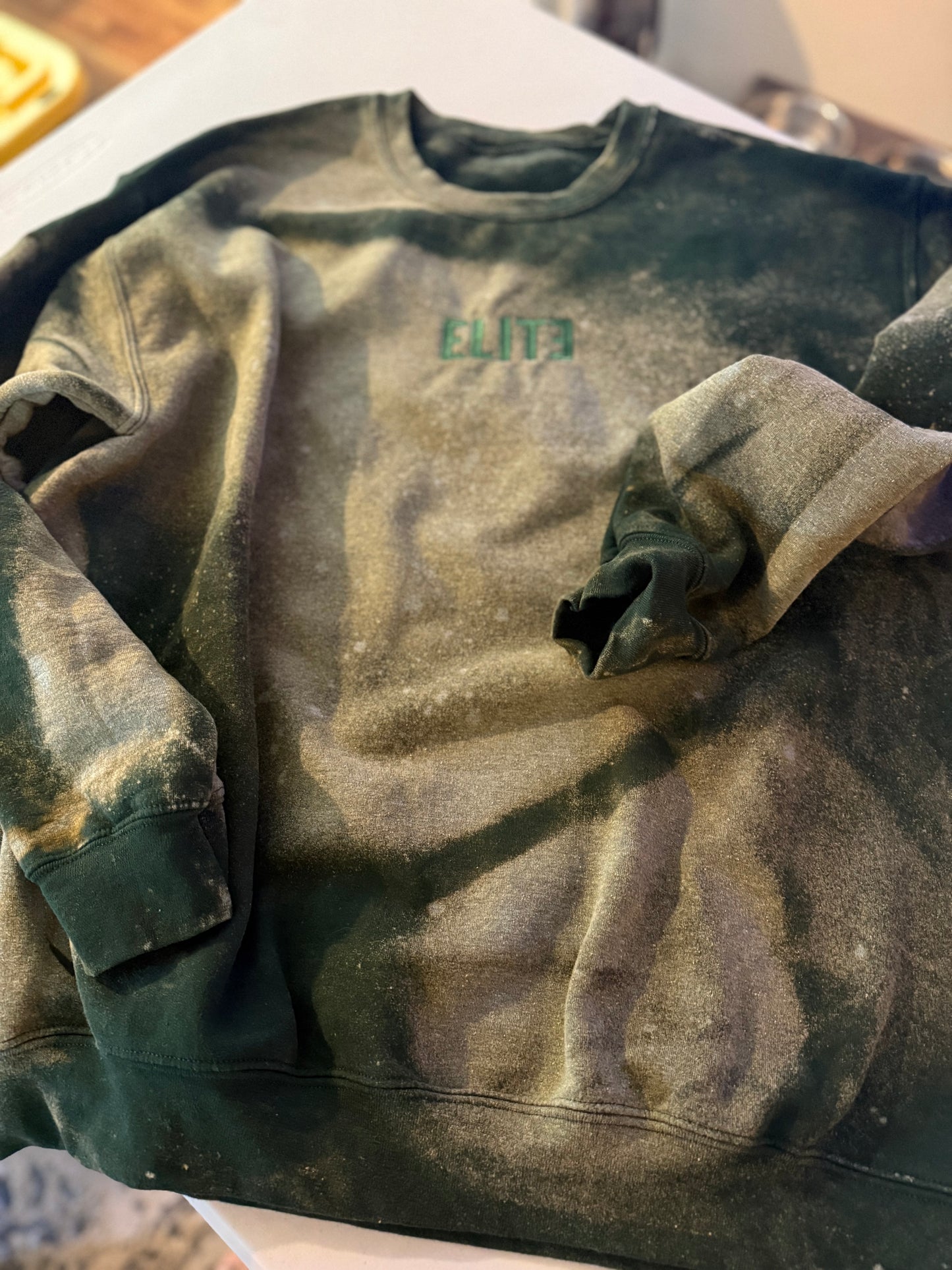 ELITE Acid Wash Crew Neck