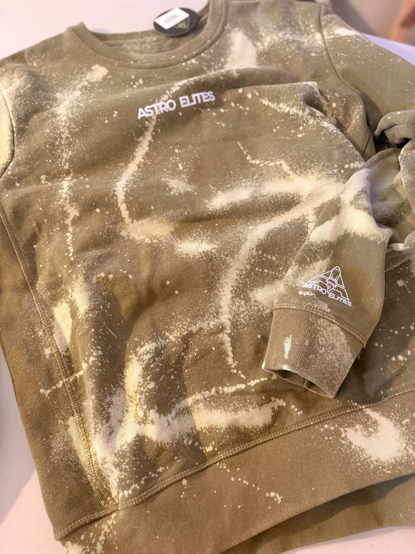 ELITE Acid Wash Crew Neck