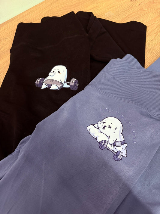 Ghostly Flare Leggings - Soft Touch