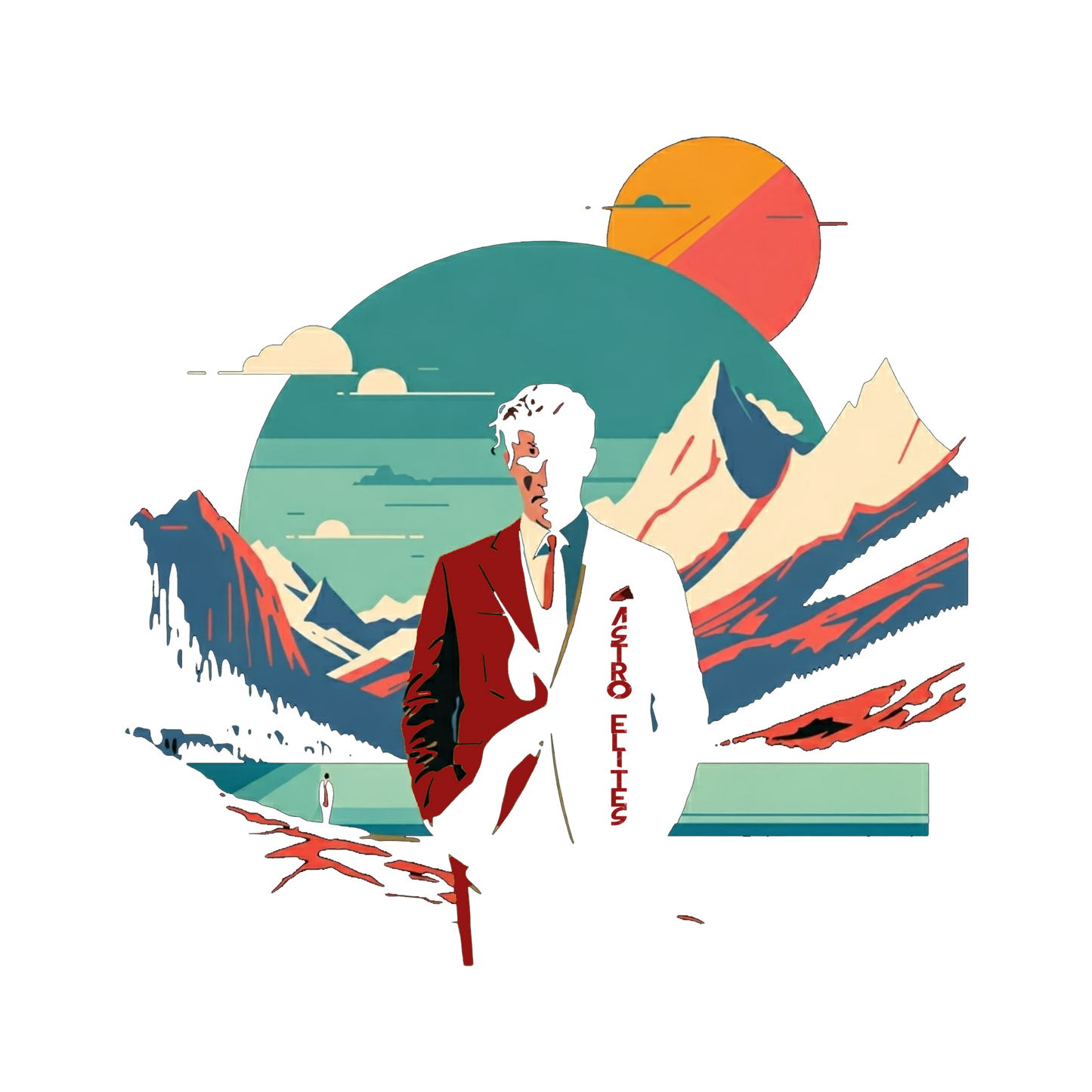 The Alpha Graphic Tee - BACK TO BLACK