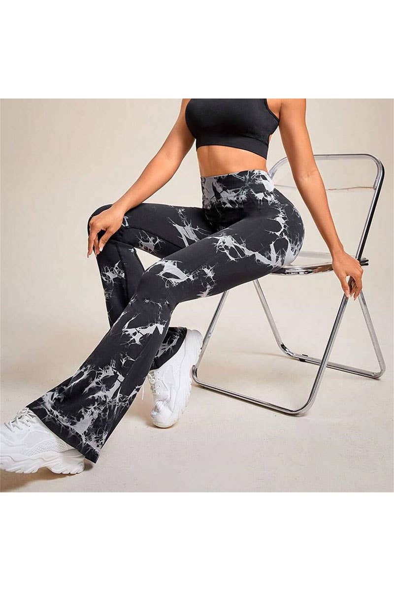 Premium Seamless Tie-Dye Yoga Leggings